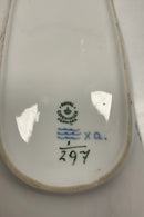 Royal Copenhagen Musselmalet Riflet aflangt Fad No. 297