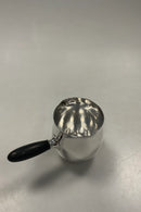 Georg Jensen Sterling Sølv Vandkande med håndtag af Ibenholt No 80 A