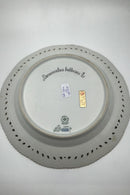 Royal Copenhagen Flora Danica tallerken med gennembrudt kant No 20/3553