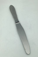 Georg Jensen Mitra Mat Stainless Dining knife ショートハンドル、ロングブレード、カッティングエッジ付き。
