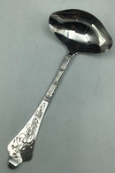 Horsens Silver Antique Silver Sauce Spoon