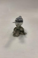 Royal Copenhagen Figur af Fugl - Fluesnapper No. 2144