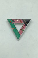 Rosenthal modern porcelain brooch