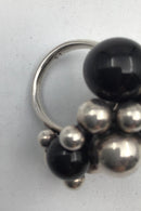 Georg Jensen Sterling Silver Onyx Moonlight Grape Ring（ジョージ ジェンセン スターリング シルバー オニキス ムーンライト グレープ リング
