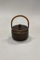 Bing og Grøndahl Kronjyden Brun Azur Marmeladekrukke