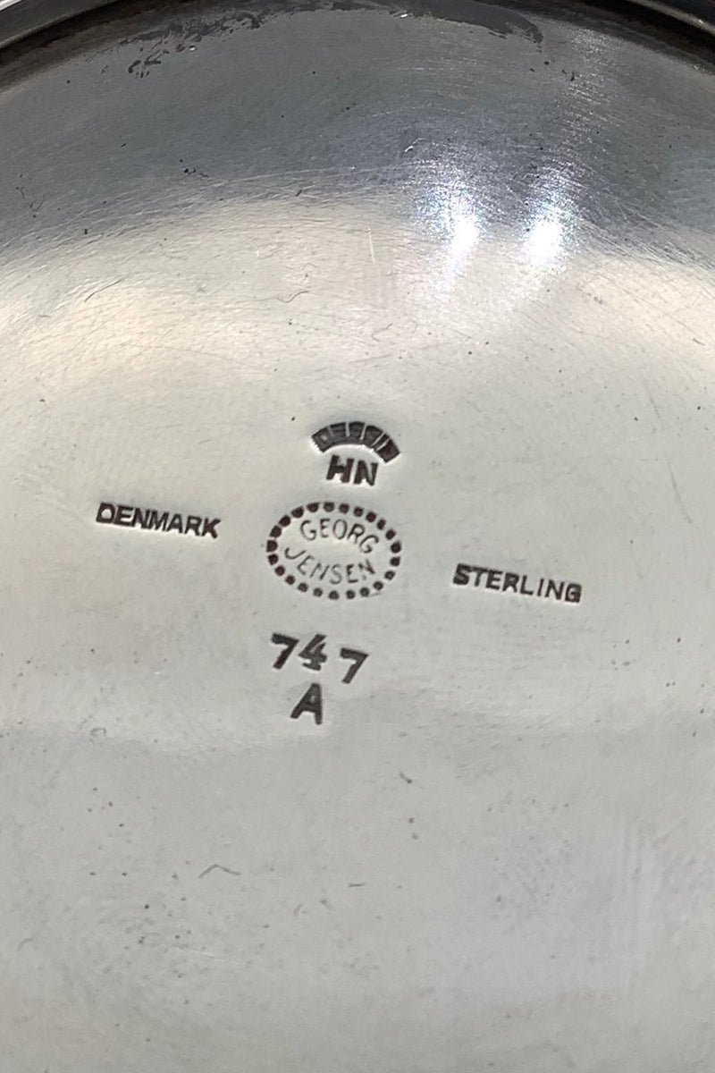 Georg Jensen Sterling Sølv Pyramide Lysestage No 747A Harald Nielsen