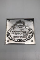 Georg Jensen Inc. New York  Forsølvet Forhandler Plaquette