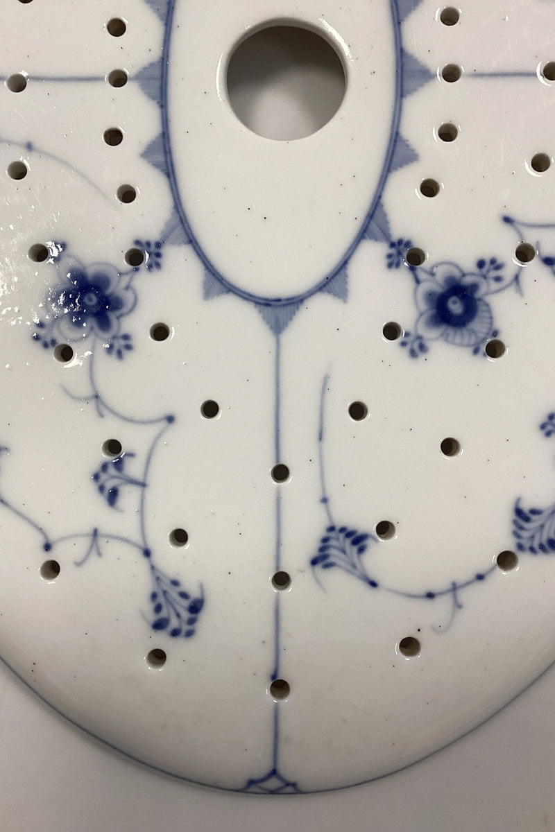 Royal Copenhagen Musselmalet Riflet Rist til fiske- eller stegefad