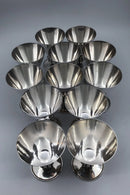 Evald Nielsen Sterling Sølv Cocktailglas (12 stk)