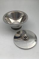Georg Jensen Sterling Silber Pyramide Zuckerdose Nr. 600A