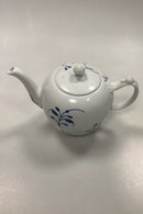 Royal Copenhagen Blue Mega Fluted Teapot No.143