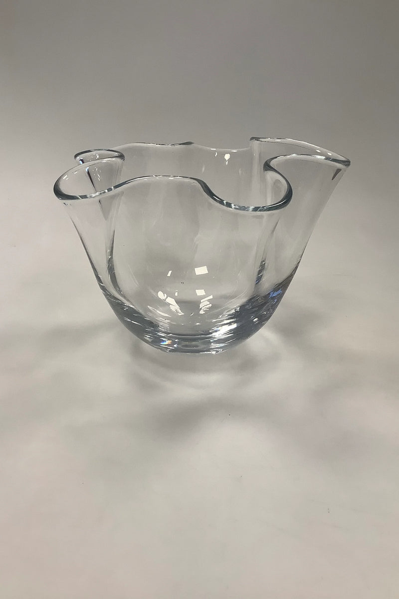 Holmegaard Laguna vase i klartglas