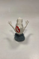 Royal Copenhagen Good Luck Frogs Figur - Hvid Frø No. 558