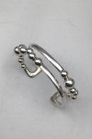 Aluminia Christmas Heart vase in Green 7.5cm / 2.95 inch high