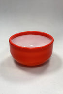 Holmegaard Palet Stor orangerød Glasskål