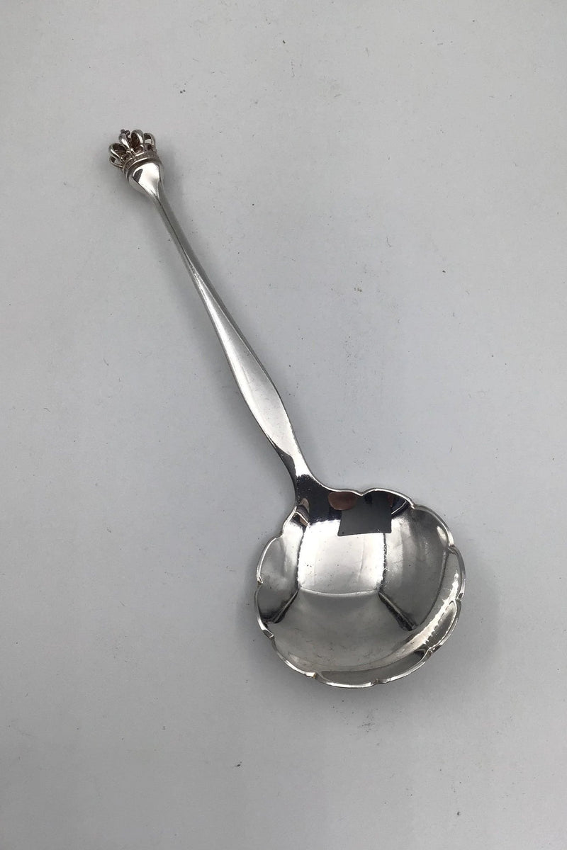 デンマーク王冠 DGSスターリングシルバー製シュガースプーン