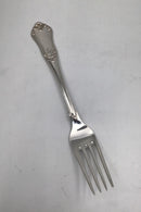 Dänische Crown Silber Rosenholm Tafelgabel