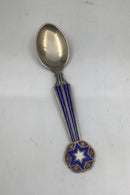 Grann og Laglye Sterling Sølv Emalje Juleske 1954