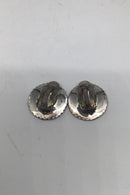 Bernhard Hertz Sterling Sølv Marguerit Øreclips