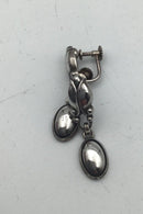 Georg Jensen Sterlingsilber-Ohrringe mit Schrauben Nr. 17