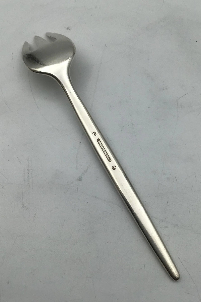 Anton Michelsen Sterling Sølv Tulip Salatgaffel
