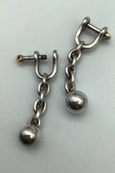 Ole Lynggaard Sterling Sølv/Guld Nøglering