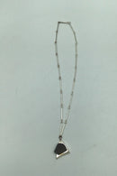 Lapponia Sterling Sølv Ibenholt Halskæde Björn Weckström