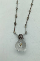 Lapponia Sterling Sølv Acryl Halskæde Björn Weckström