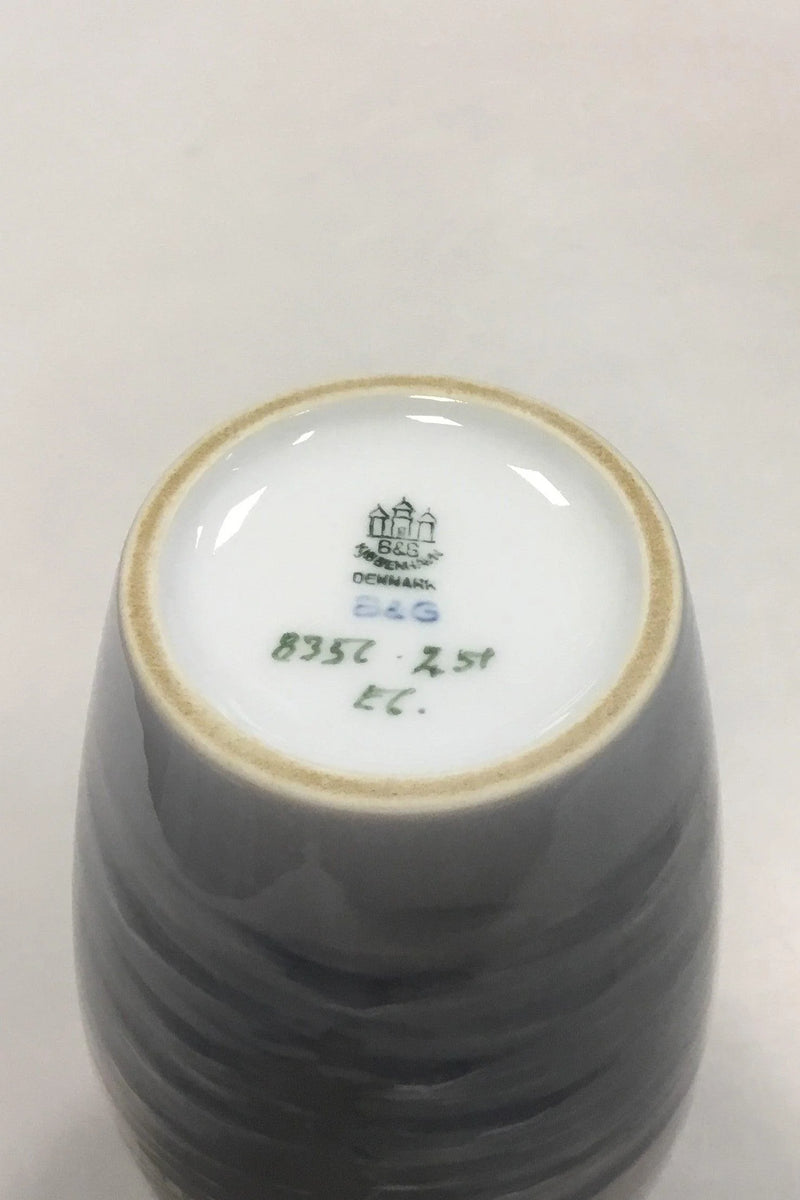 Bing & Grøndahl Art Nouveau Vase med sejlskib No 8352