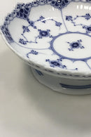 皇家哥本哈根蓝色凹槽半龙形碗&