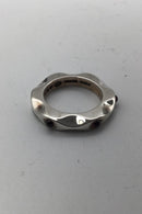 Georg Jensen Sterling Sølv Mirror Ring No 261 Ametyst
