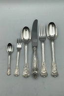 A. Michelsen Sterling Sølv Rosenborg Bestiksæt til 6 Personer (36 dele)