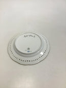 Royal Copenhagen Flora Danica plate with openwork edge No 20/3553