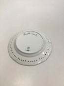 Royal Copenhagen Flora Danica tallerken med gennembrudt kant No 20/3553