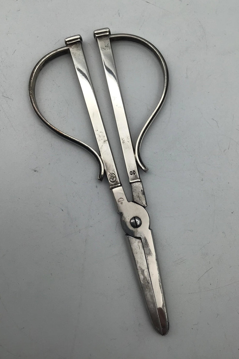 Cohr Sølv/Stål Druesaks