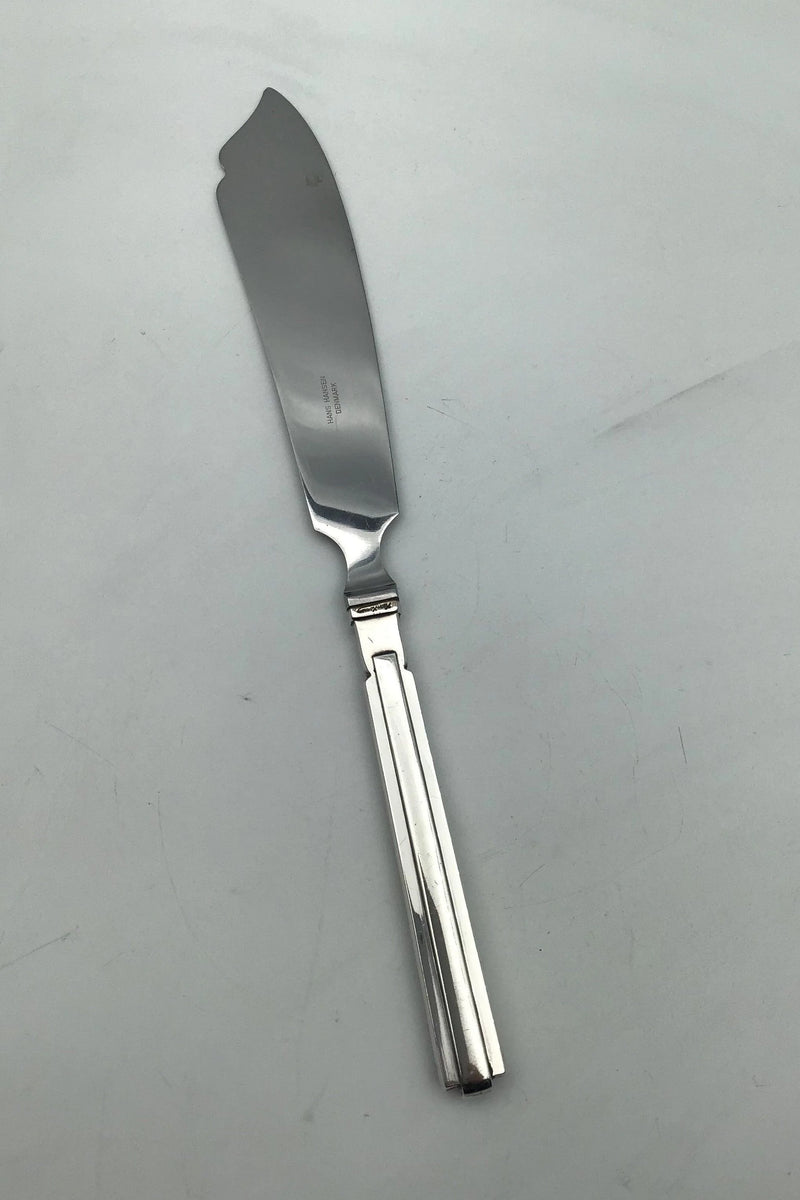 Hans Hansen Arvesølv No 18 Sterling Sølv Lagkagekniv