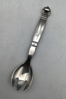 Georg Jensen Sterling Sølv/Stål Konge Salatgaffel No. 134B