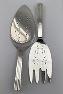 Georg Jensen Sterling Sølv Bernadotte Fiskeserveringsbestik No. 231 A+B