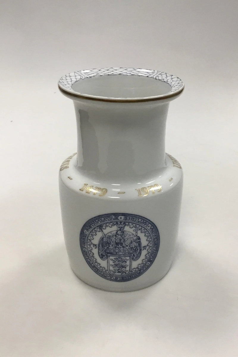 Bing og Grøndahl Vase for Københavns Universitets 500 års jubilæum