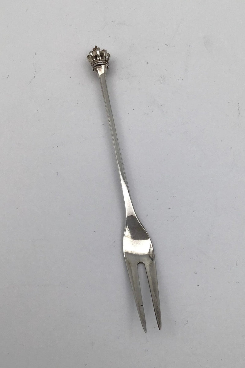 Dansk Krone DGS Sterling Sølv Citrongaffel