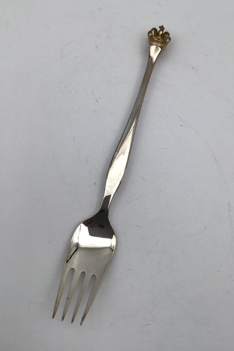 Dansk Krone DGS Sterling Silver Lunch Fork