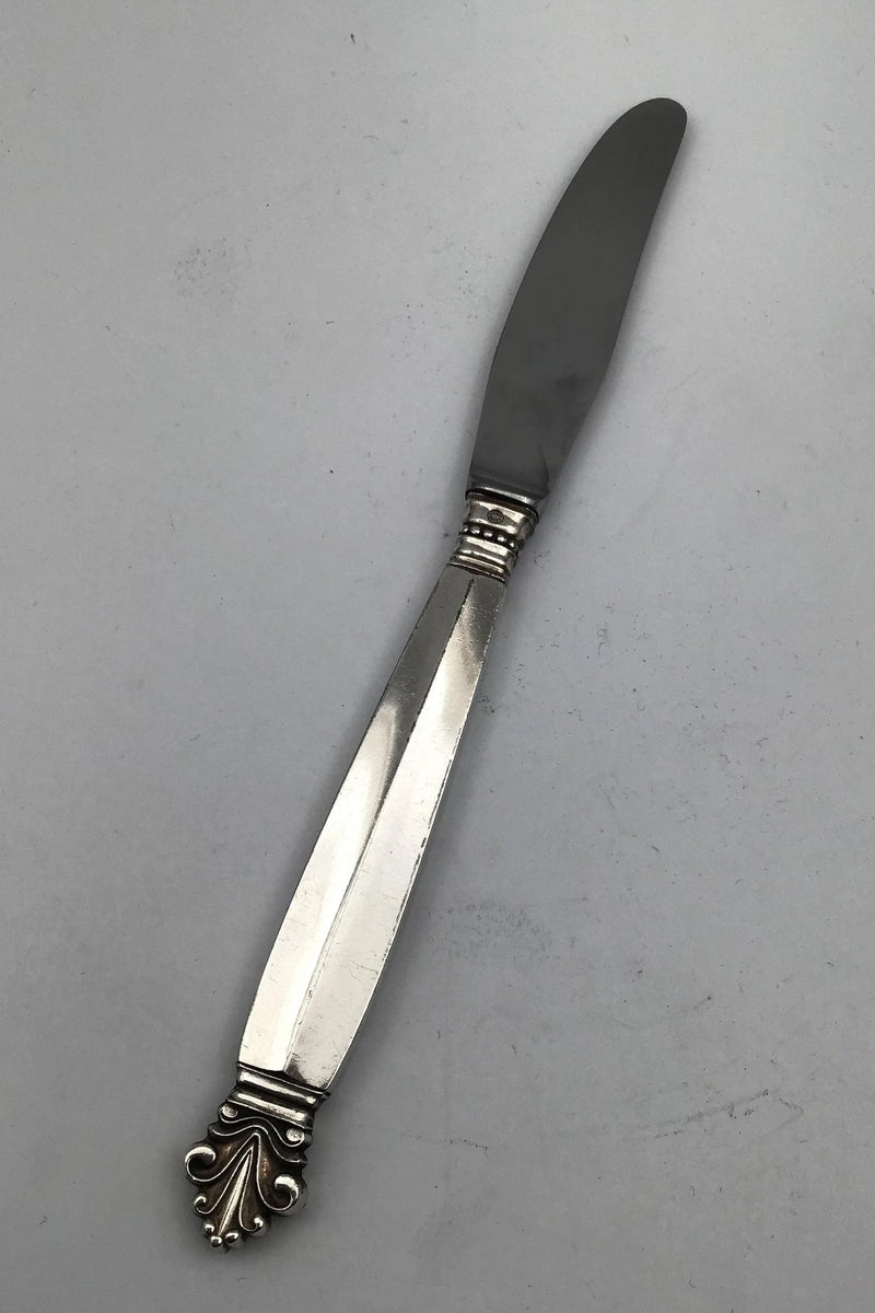 Georg Jensen Sterling Sølv Dronning Frokostkniv No. 024