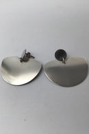 Hans Hansen Sterling Sølv Moderne Øreringe