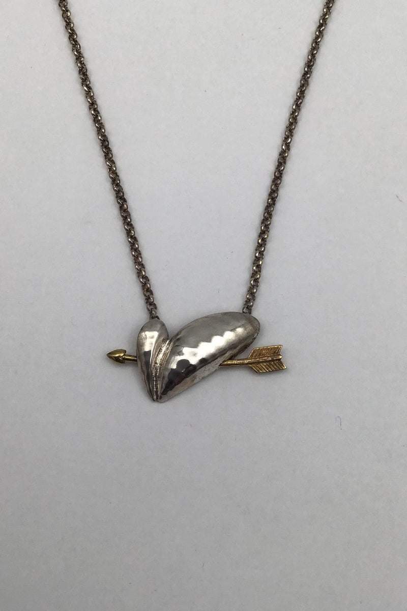 Georg Jensen Sterling Sølv/Guld Vedhæng 2003 Isabell Kristensen