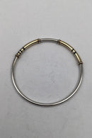 Georg Jensen / Hans Hansen Sterling Sølv / Guld Armring