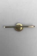 Georg Jensen / Royal Copenhagen Forgyldt Sterling Sølv / Porcelæn Slipsenål