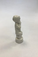 Bing & Grøndahl Blanc de Chine figur "Ikke tale " No 2498