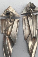 Lapponia Sterling Silber / Emaille Ohrstecker Björn Weckström