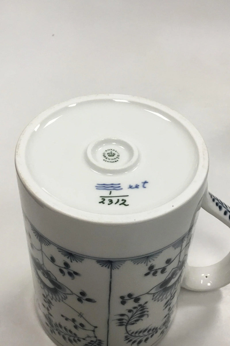 Royal Copenhagen Musselmalet Riflet Stort Krus No 2312