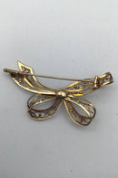 Dansk 14K Guldbroche